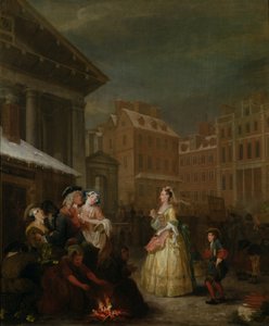 The Four Times of Day: Morning by William Hogarth