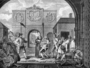 The Gates of Calais by William Hogarth