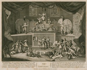 The Lottery by William Hogarth