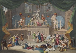 The Lottery, illustration from Hogarth Restored: The Whole Works of the celebrated William Hogarth, re-engraved by Thomas Cook, pub. 1812 by William Hogarth
