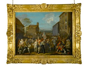 The March of the Guards to Finchley by William Hogarth