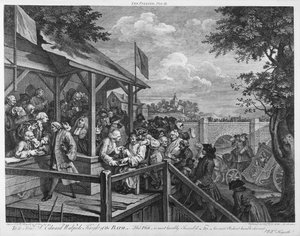 The Polling by William Hogarth