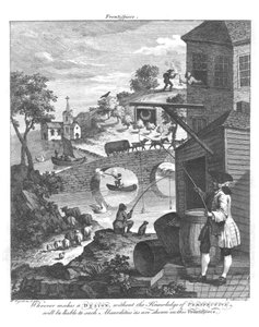 The importance of knowing perspective, 18th century by William Hogarth