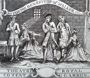 Ticket for the Theatre by William Hogarth