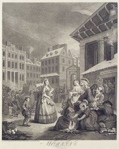 Times of the Day: Morning (engraving) by William Hogarth