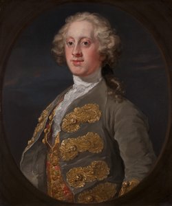 William Cavendish, Marquess of Hartington, Later fourth Duke of Devonshire, 1741 by William Hogarth