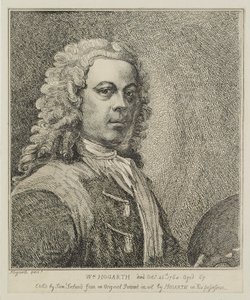 William Hogarth, engraved by Samuel Ireland, c.1786