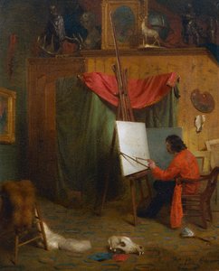 Self Portrait in the Studio