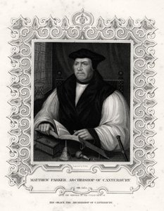 Matthew Parker, Archbishop of Canterbury by William Holl