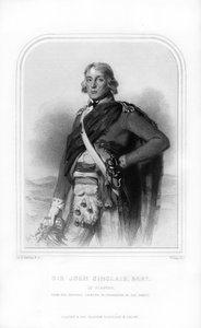 Sir John Sinclair of Ulbster, Scottish Politician, Lawyer and Agricultural Reformer