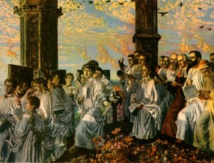 May Morning on Magdalen Tower, 1888-1890, 1942