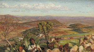 Plain of Esdraelon from the Heights above Nazareth, 19th century by William Holman Hunt