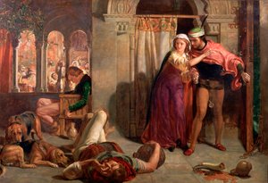 The Eve of St Agnes, 1848 by William Holman Hunt