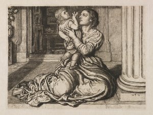 The Father’s Leave Taking by William Holman Hunt