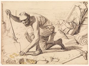 The Hid Treasure by William Holman Hunt