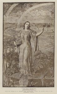The Pearl, the English poem of the 14th Century by William Holman Hunt
