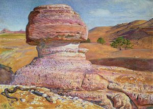 The Sphinx at Gizeh by William Holman Hunt