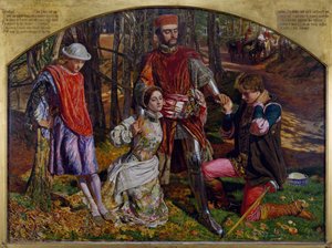 Two Gentlemen of Verona by William Holman Hunt