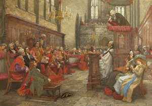 John Wesley Preaching Before the Mayor and Corporation of Bristol