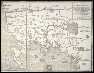 A Map of New-England, from 