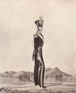 Officers of the Madras Army Foot Artillery by William Hunsley
