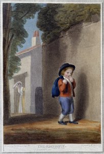 The Schoolboy - in “The 7 Ages of Man” by Shakespeare, ill. by W. Bromley, London by William I Bromley