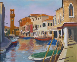 Burano Clocktower