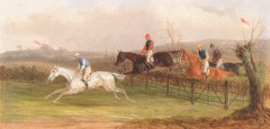 Steeplechasing: The Hurdle by William J. Shayer