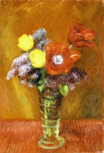 Lilacs and Tulips