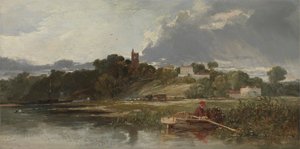 Gillingham on the Medway by William James Muller