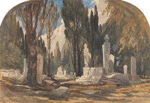 Near the Caravan Bridge, Smyrna by William James Muller