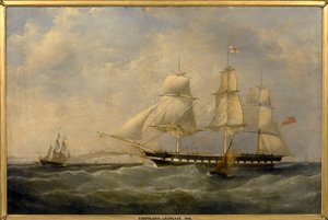 The Indiaman ship 
