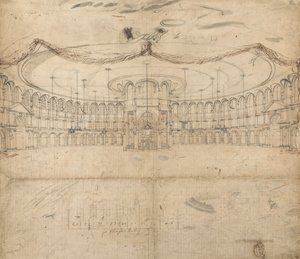 Design for the Rotunda, Ranelagh Gardens by William John Newton