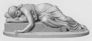 Beatrici Cenci, engraved by W Roffe from the sculpture by Harriet Hosmer
