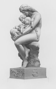 The First Cradle (engraved by W Rolfe from the Group by A H Derby)