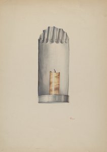 Candle Holder, c. 1940 by William Kieckhofel