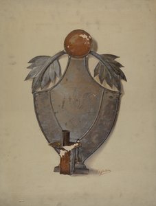 Pa. German Tin Sconce