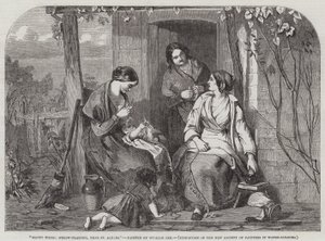 Happy Times, Straw-Plaiting, Near St Albans by William Lee