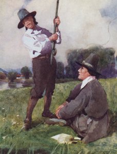 Illustration for The Compleat Angler by Izaak Walton