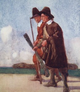 Illustration for The Compleat Angler by Izaak Walton by William Lee Hankey
