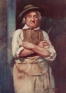 Illustration for The Deserted Village by Oliver Goldsmith by William Lee Hankey