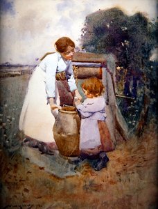 Two Girls at the Well