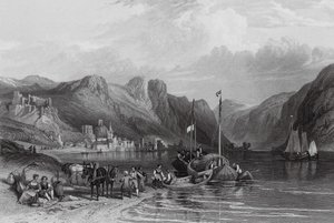 Bacharach, on the Rhine by William Leighton (after) Leitch