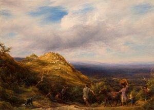 A Wooded Valley and Hill