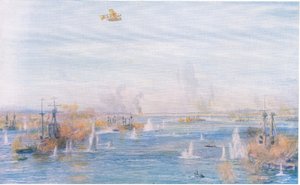 Bombarding the Narrows, 18 March 1915, from Cassell