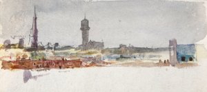 Coastal Town by William Lionel Wyllie