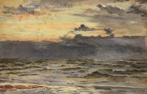 Study for The Sea-Beach after a Storm by William Lionel Wyllie