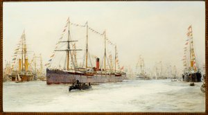 The Diamond Jubilee Review of 1897 by William Lionel Wyllie