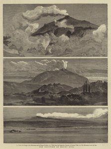 The Eruption of Mount Etna by William Lionel Wyllie