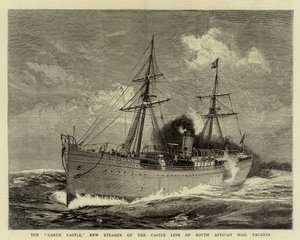 The Garth Castle, New Steamer of the Castle Line of South African Mail Packets
